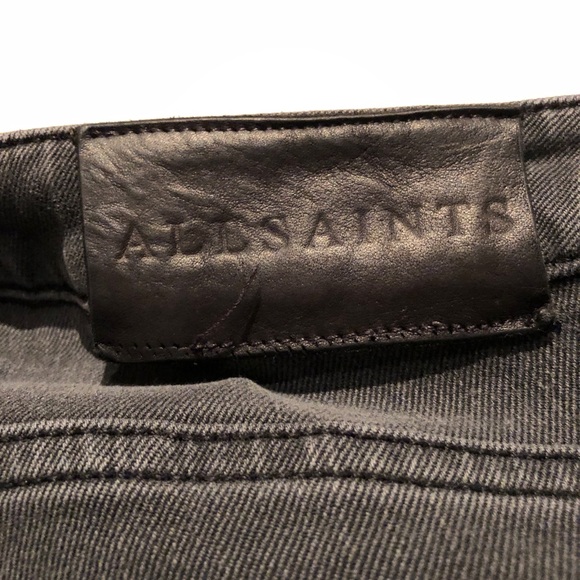 All Saints high waisted skinny jeans - Picture 4 of 5